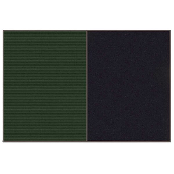 Enclosed Corkboard, 1 Door, 72"x48", 4" Fra